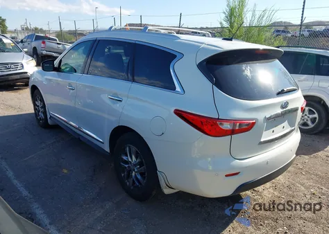 2013 Infiniti Jx35 z USA, uszkodzony, nr VIN 5N1AL0MM7DC314088